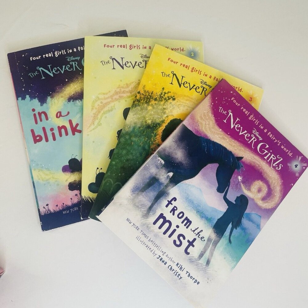 Never Girls‎ Book Series Set 1-4 By Kiki Thorpe Collection Young Reader